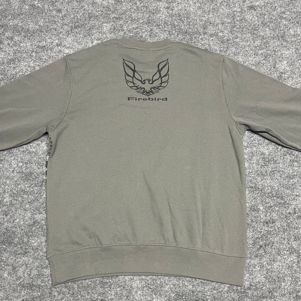 Pontiac Firebird Trans Am Sweatshirt Mens Small Gray GM Official Licensed NEW - Picture 5 of 12